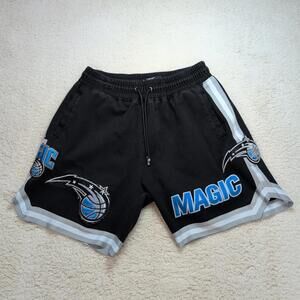 Pro Standard Orlando Magic Men’s XL Black Basketball Shorts Heavy Embroidered